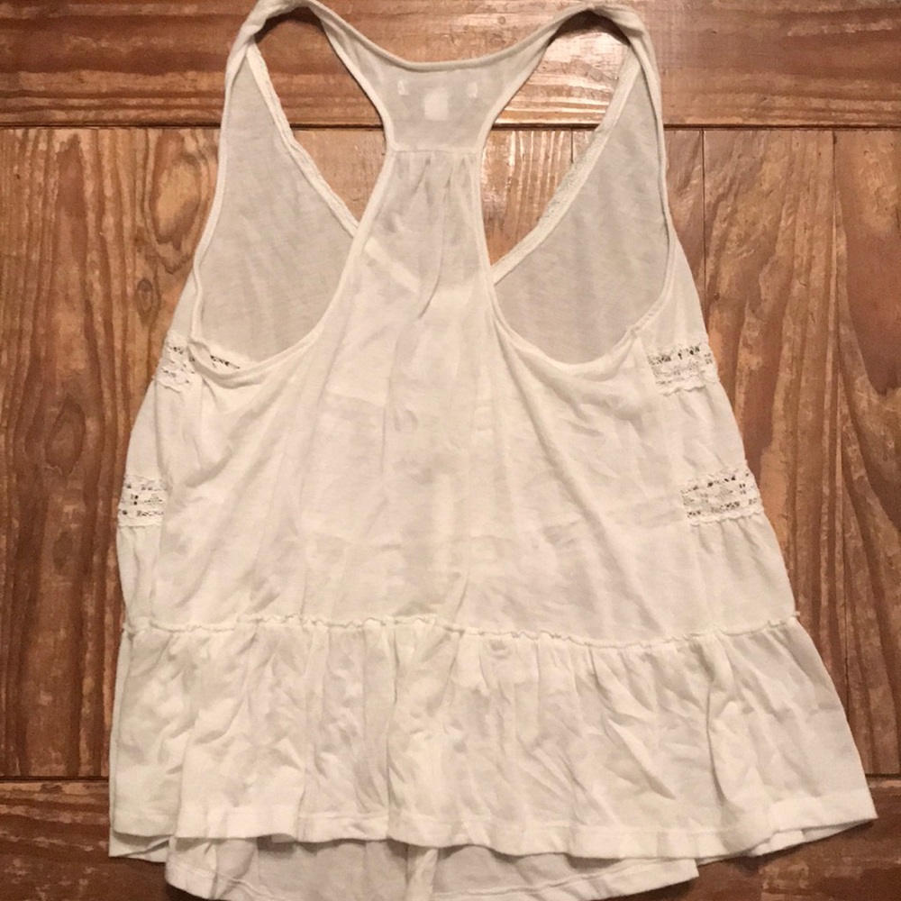 Crochet Racerback Ruffle Tank - Picture 3 of 3